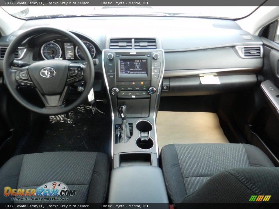 2017 Toyota Camry LE Cosmic Gray Mica / Black Photo #4