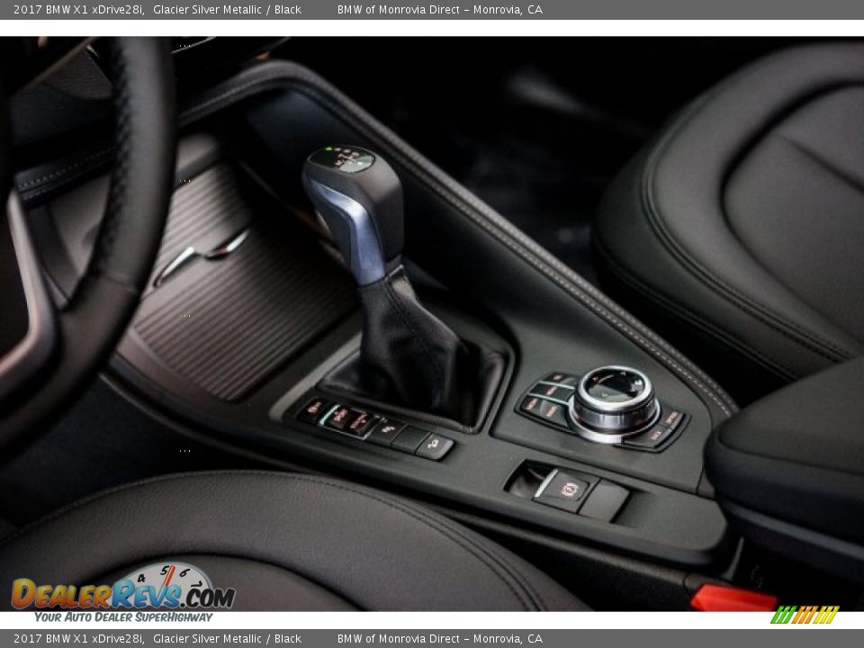 2017 BMW X1 xDrive28i Glacier Silver Metallic / Black Photo #7