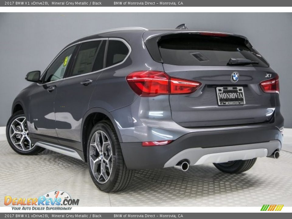 2017 BMW X1 xDrive28i Mineral Grey Metallic / Black Photo #3