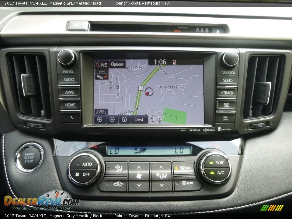 2017 Toyota RAV4 XLE Magnetic Gray Metallic / Black Photo #12