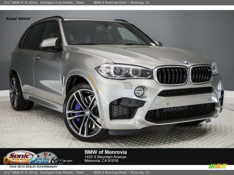 2017 BMW X5 M xDrive Donington Grey Metallic / Black Photo #1