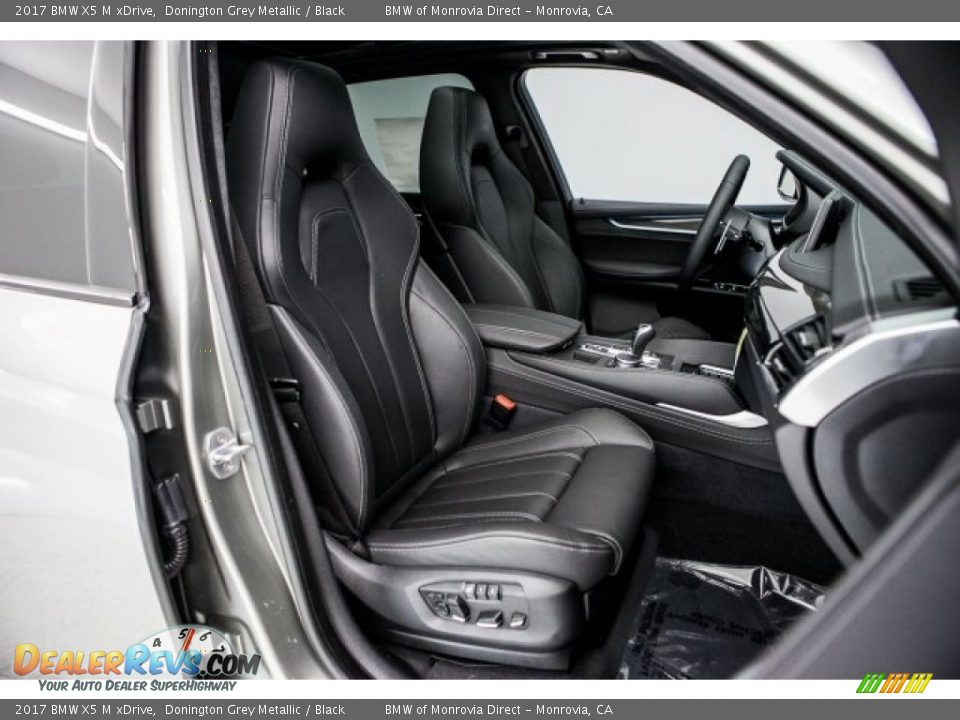 Black Interior - 2017 BMW X5 M xDrive Photo #2