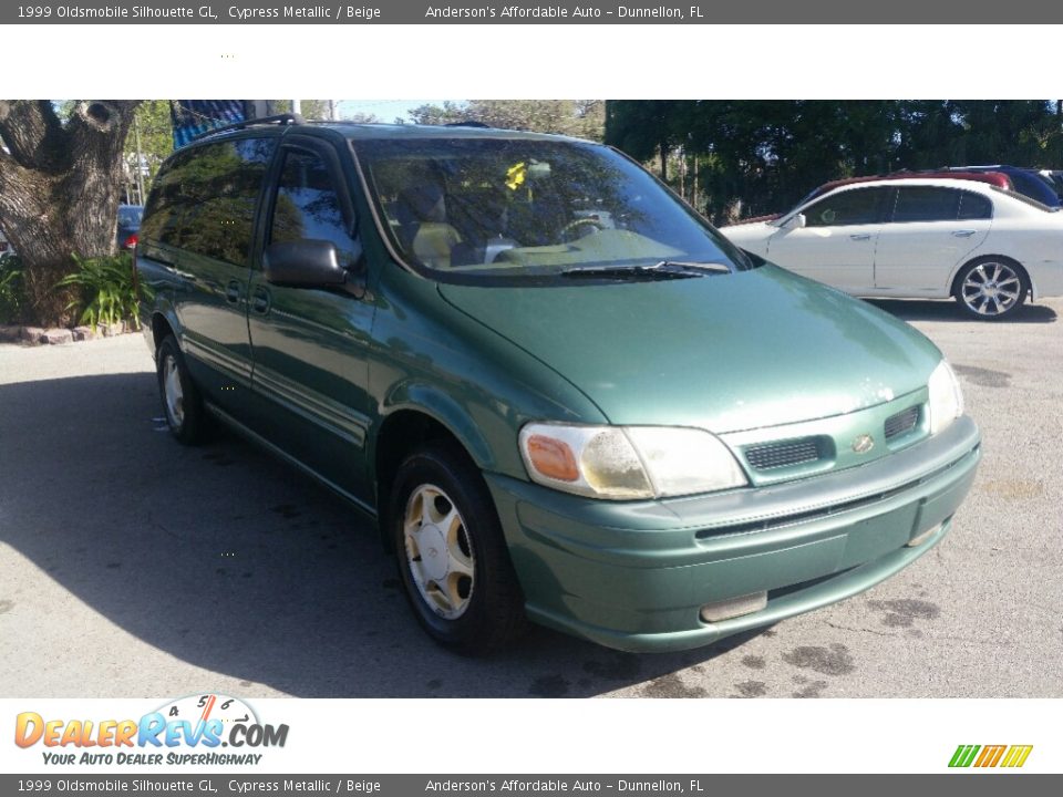 Front 3/4 View of 1999 Oldsmobile Silhouette GL Photo #1
