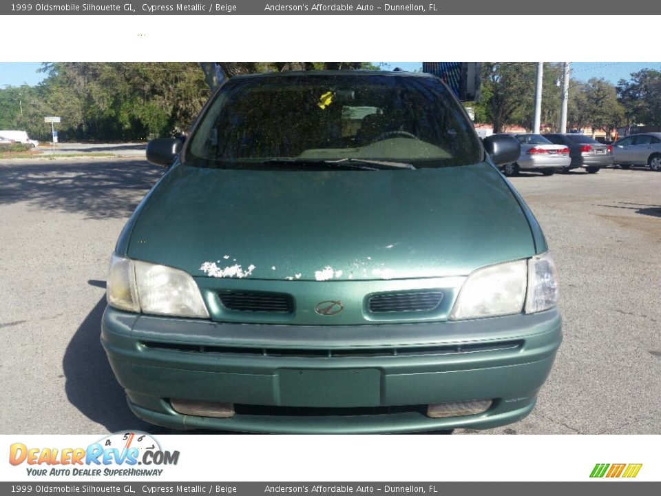 1999 Oldsmobile Silhouette GL Cypress Metallic / Beige Photo #8