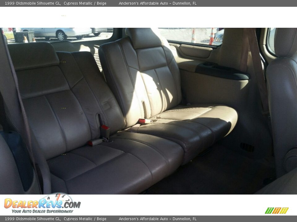1999 Oldsmobile Silhouette GL Cypress Metallic / Beige Photo #18
