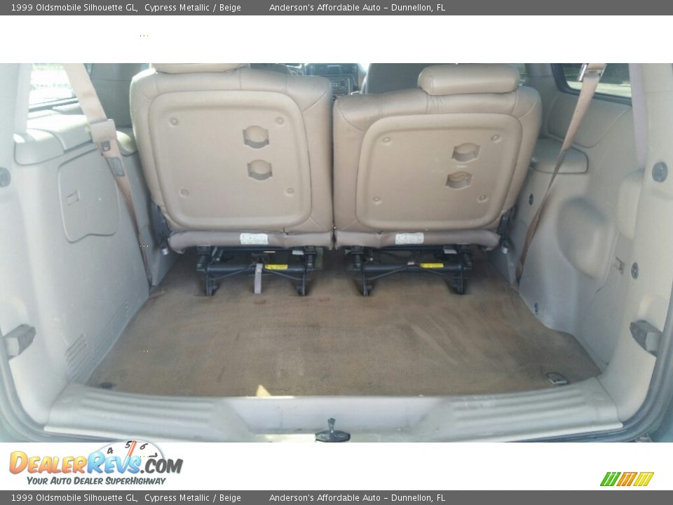 1999 Oldsmobile Silhouette GL Cypress Metallic / Beige Photo #19