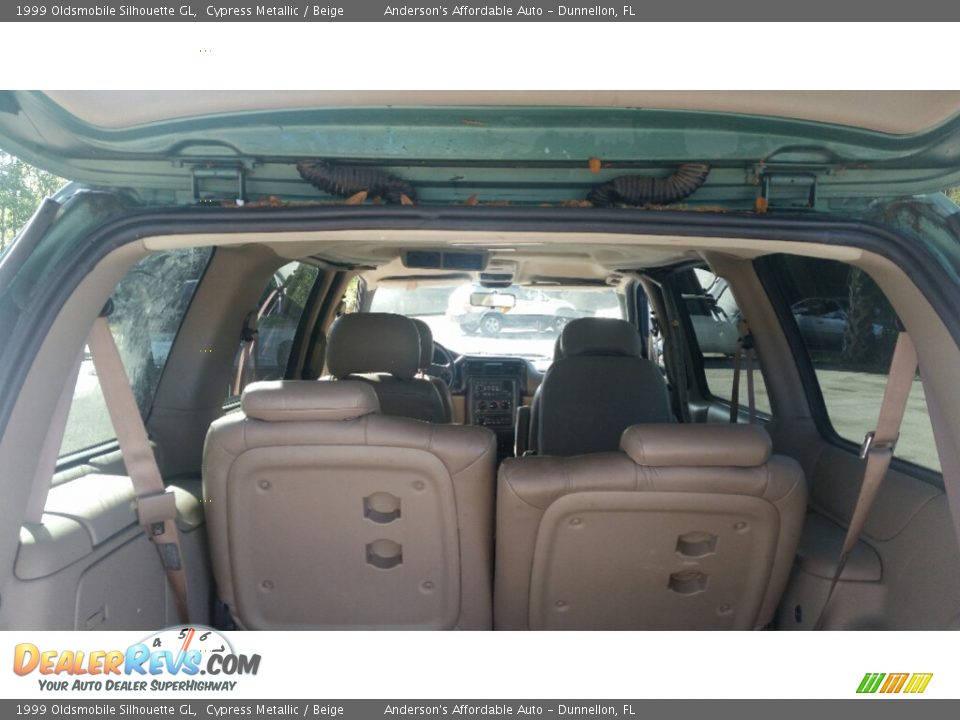 1999 Oldsmobile Silhouette GL Cypress Metallic / Beige Photo #20