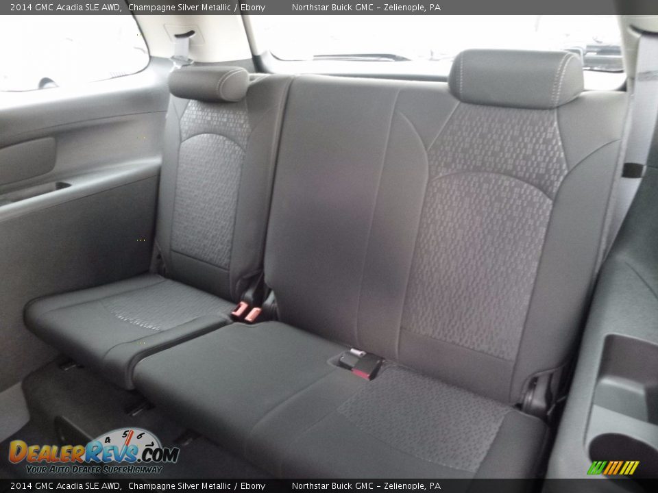 Rear Seat of 2014 GMC Acadia SLE AWD Photo #17
