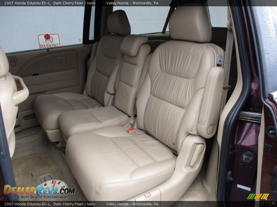 2007 Honda Odyssey EX-L Dark Cherry Pearl / Ivory Photo #13