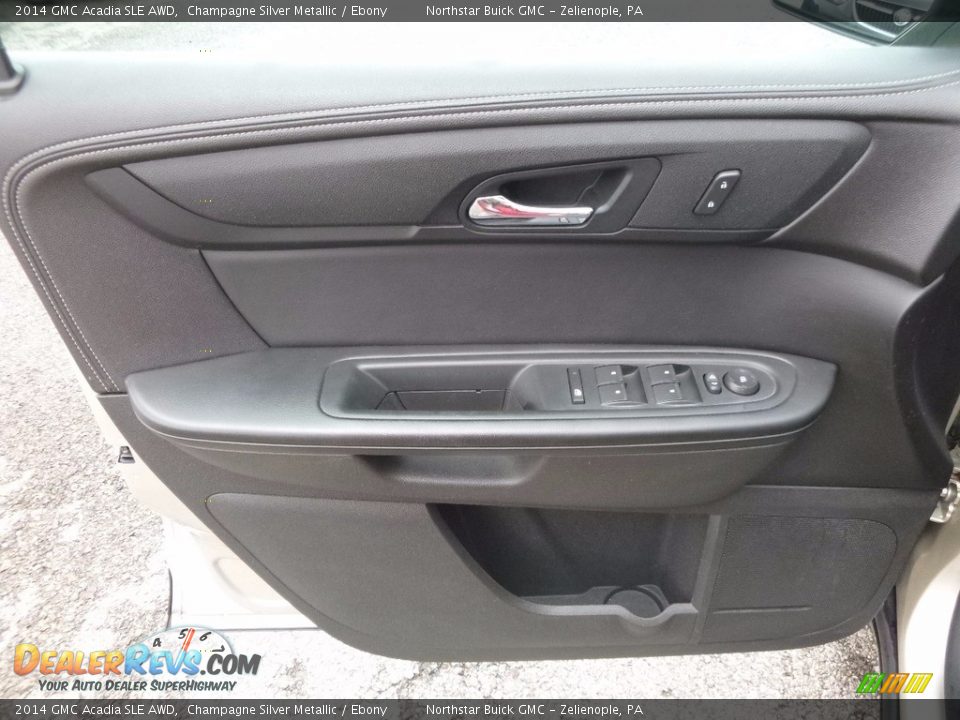 Door Panel of 2014 GMC Acadia SLE AWD Photo #22