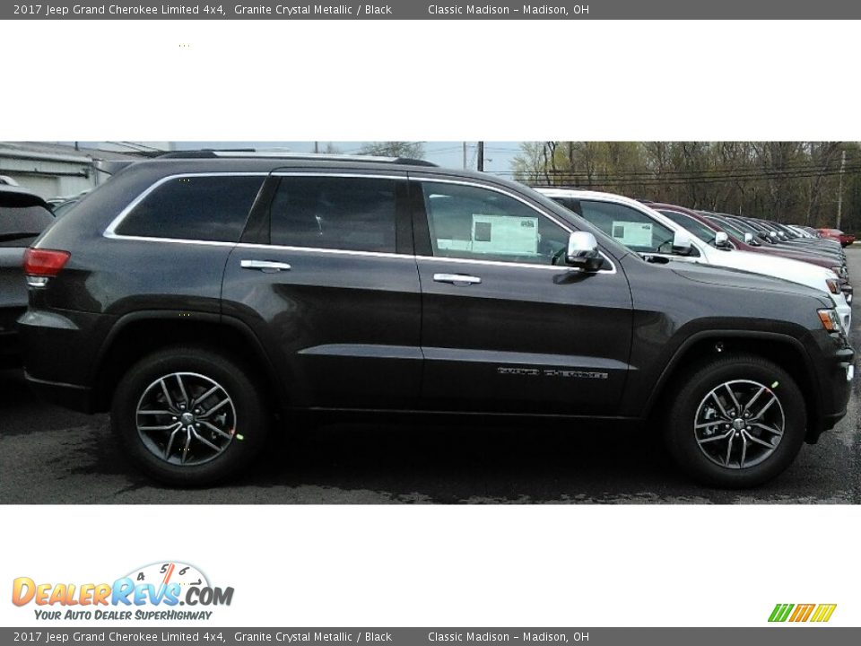 2017 Jeep Grand Cherokee Limited 4x4 Granite Crystal Metallic / Black Photo #4