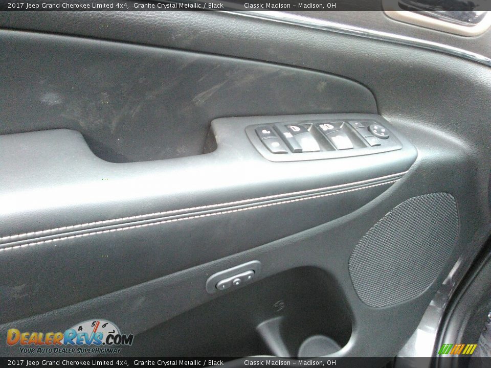 2017 Jeep Grand Cherokee Limited 4x4 Granite Crystal Metallic / Black Photo #5