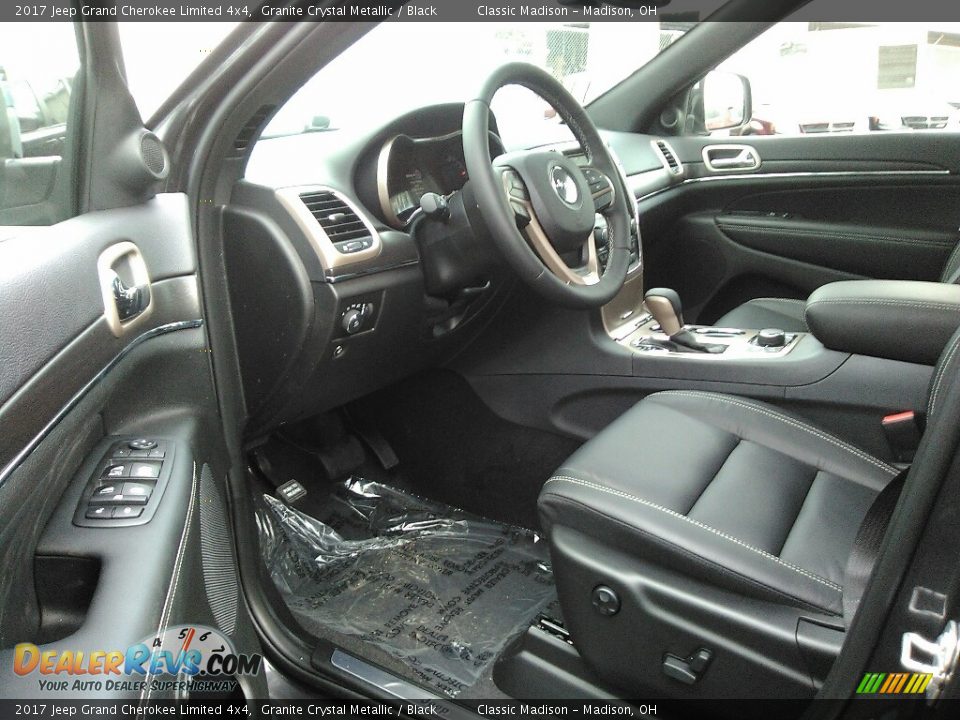 2017 Jeep Grand Cherokee Limited 4x4 Granite Crystal Metallic / Black Photo #6