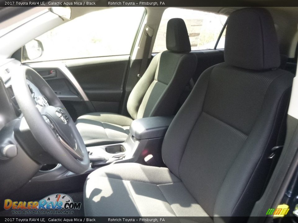 2017 Toyota RAV4 LE Galactic Aqua Mica / Black Photo #6