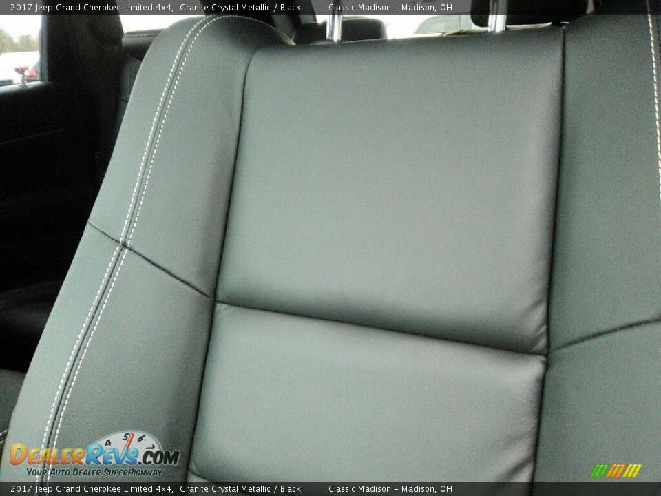 2017 Jeep Grand Cherokee Limited 4x4 Granite Crystal Metallic / Black Photo #7