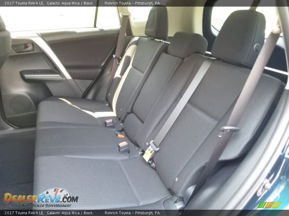 2017 Toyota RAV4 LE Galactic Aqua Mica / Black Photo #7