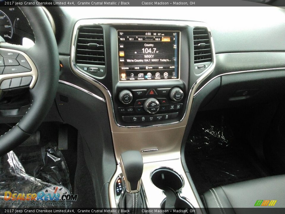 2017 Jeep Grand Cherokee Limited 4x4 Granite Crystal Metallic / Black Photo #12