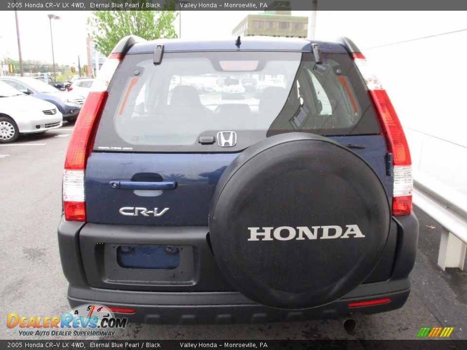 2005 Honda CR-V LX 4WD Eternal Blue Pearl / Black Photo #6