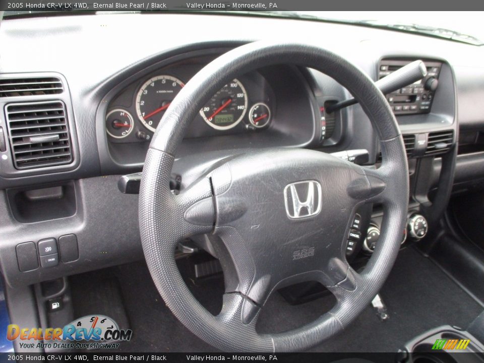 2005 Honda CR-V LX 4WD Eternal Blue Pearl / Black Photo #14