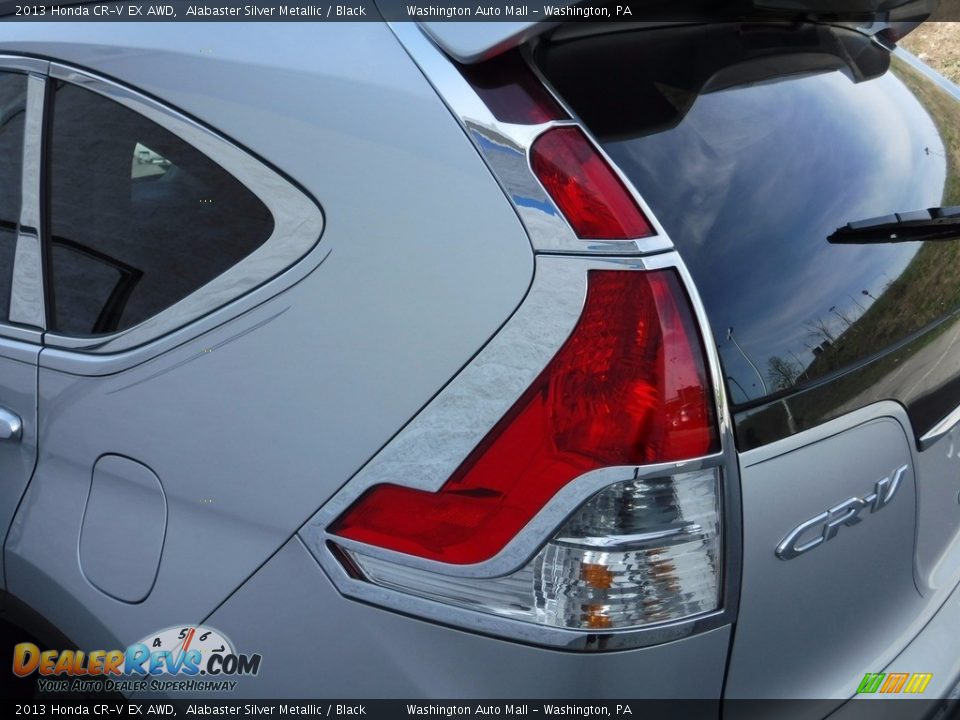 2013 Honda CR-V EX AWD Alabaster Silver Metallic / Black Photo #10