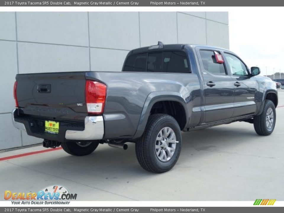 2017 Toyota Tacoma SR5 Double Cab Magnetic Gray Metallic / Cement Gray Photo #3