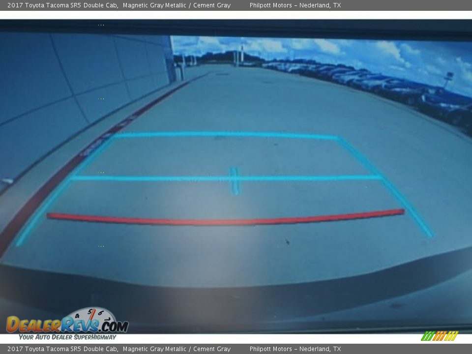 2017 Toyota Tacoma SR5 Double Cab Magnetic Gray Metallic / Cement Gray Photo #8
