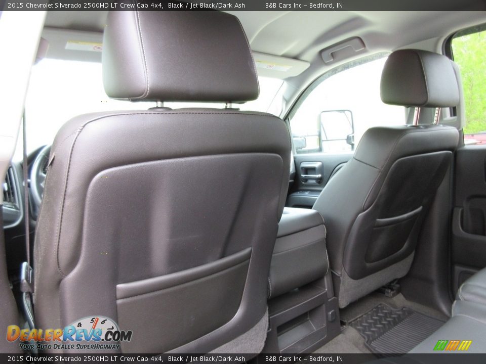 2015 Chevrolet Silverado 2500HD LT Crew Cab 4x4 Black / Jet Black/Dark Ash Photo #22