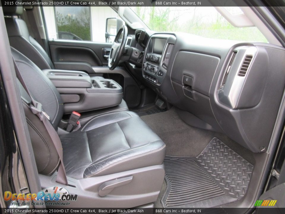 Front Seat of 2015 Chevrolet Silverado 2500HD LT Crew Cab 4x4 Photo #24