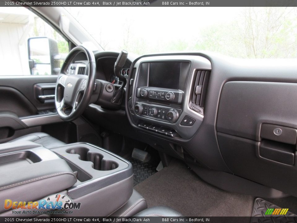 2015 Chevrolet Silverado 2500HD LT Crew Cab 4x4 Black / Jet Black/Dark Ash Photo #26