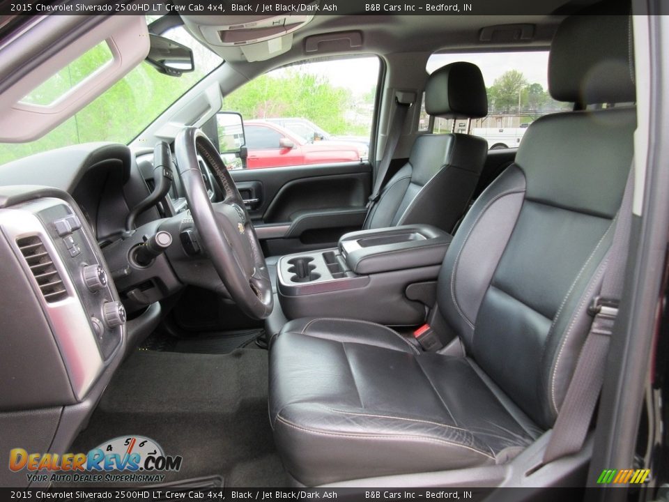 Front Seat of 2015 Chevrolet Silverado 2500HD LT Crew Cab 4x4 Photo #29