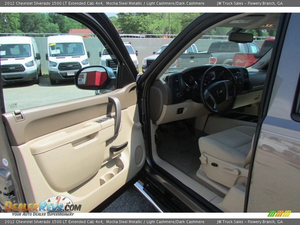 2012 Chevrolet Silverado 1500 LT Extended Cab 4x4 Mocha Steel Metallic / Light Cashmere/Dark Cashmere Photo #10