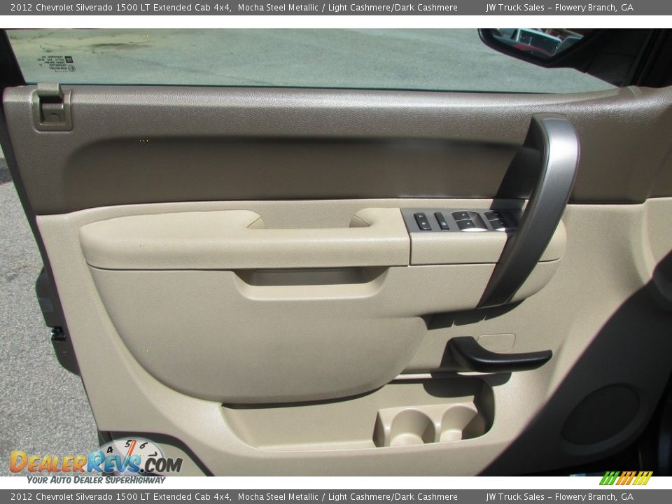 2012 Chevrolet Silverado 1500 LT Extended Cab 4x4 Mocha Steel Metallic / Light Cashmere/Dark Cashmere Photo #11