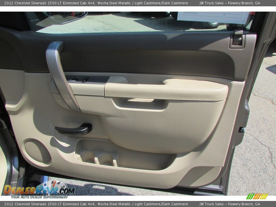 2012 Chevrolet Silverado 1500 LT Extended Cab 4x4 Mocha Steel Metallic / Light Cashmere/Dark Cashmere Photo #22