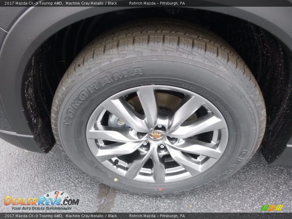 2017 Mazda CX-9 Touring AWD Machine Gray Metallic / Black Photo #5