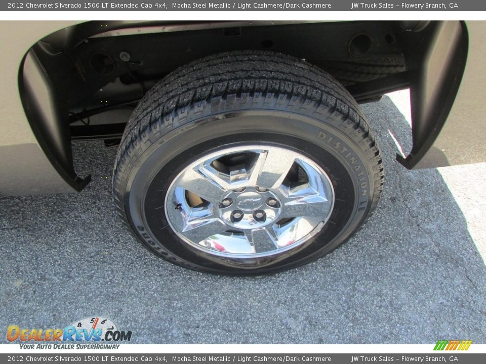 2012 Chevrolet Silverado 1500 LT Extended Cab 4x4 Mocha Steel Metallic / Light Cashmere/Dark Cashmere Photo #31