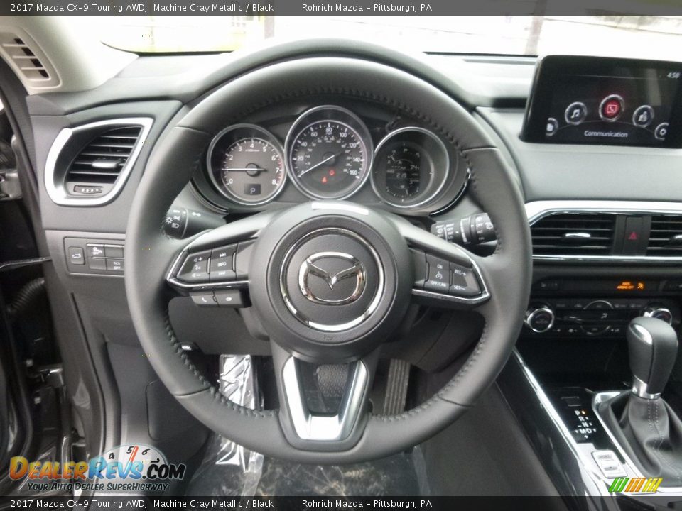 2017 Mazda CX-9 Touring AWD Steering Wheel Photo #12