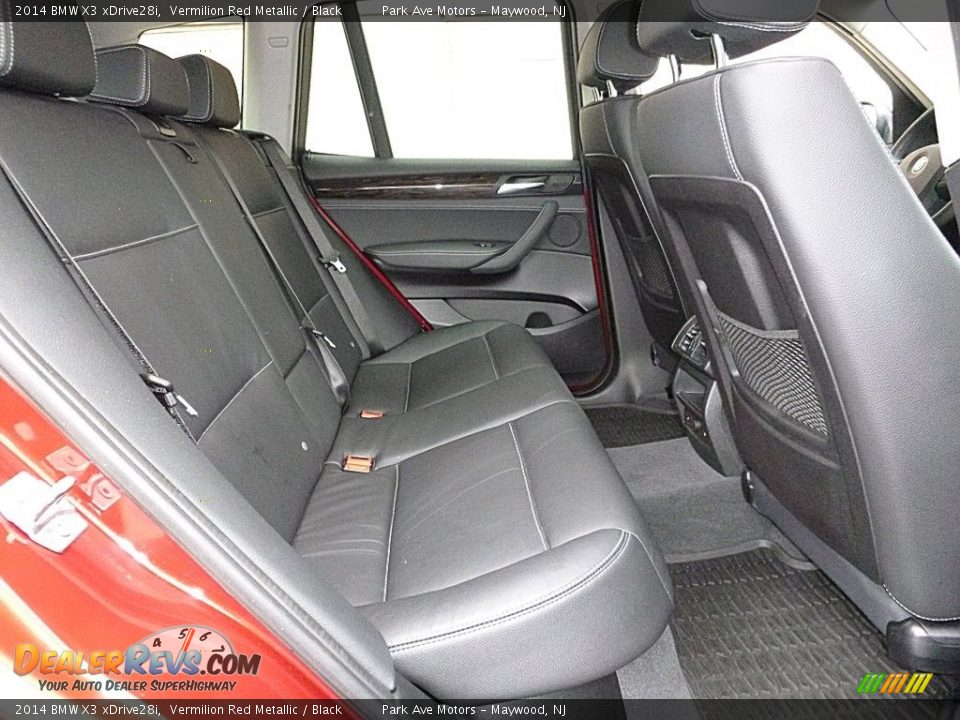2014 BMW X3 xDrive28i Vermilion Red Metallic / Black Photo #25
