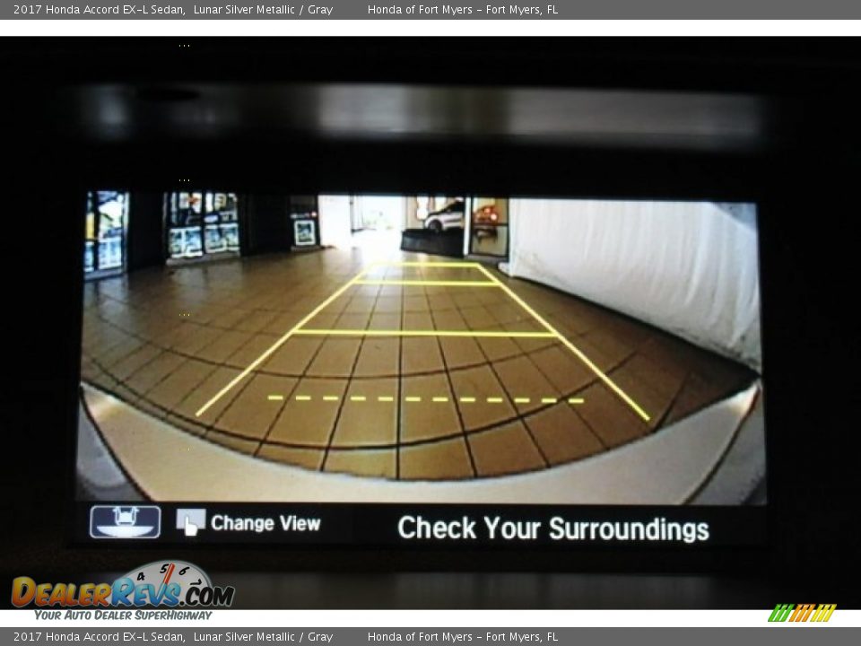 2017 Honda Accord EX-L Sedan Lunar Silver Metallic / Gray Photo #19