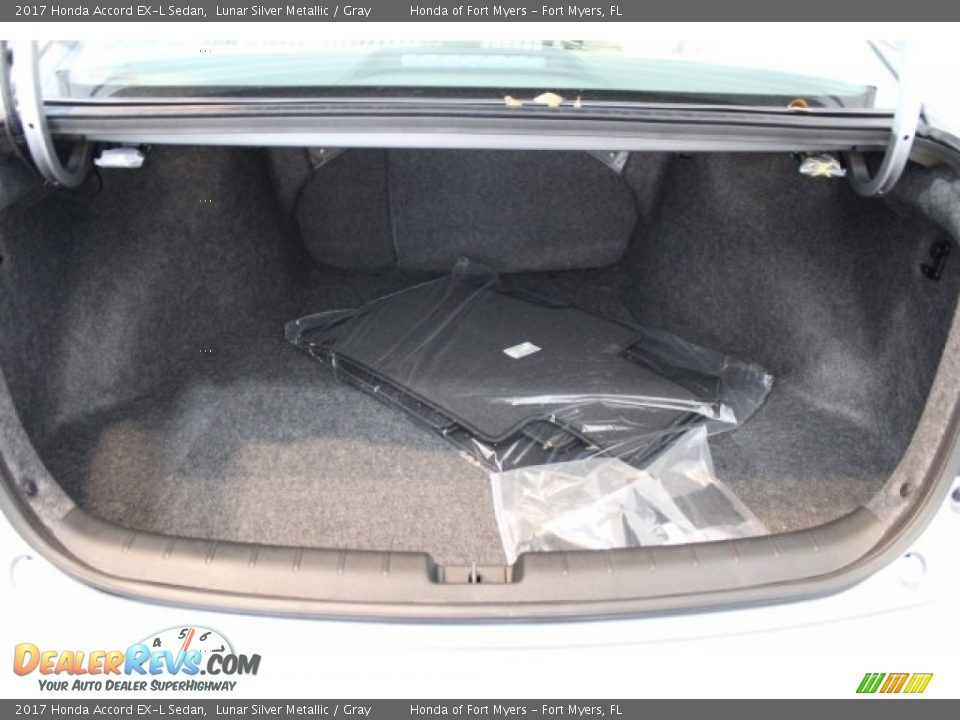 2017 Honda Accord EX-L Sedan Lunar Silver Metallic / Gray Photo #30