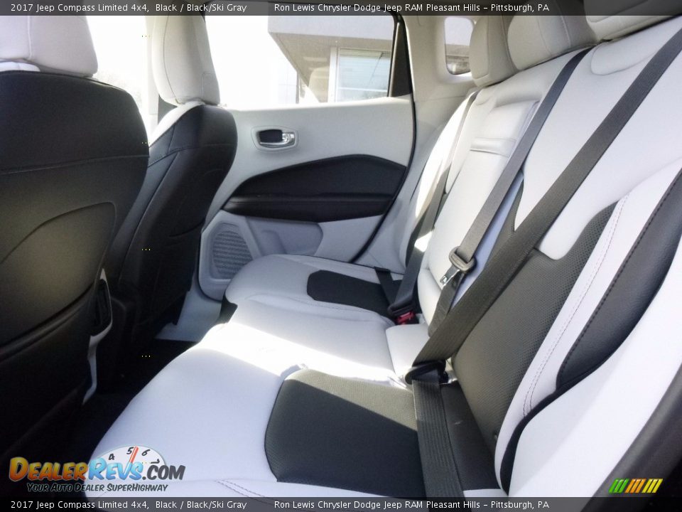 Rear Seat of 2017 Jeep Compass Limited 4x4 Photo #11