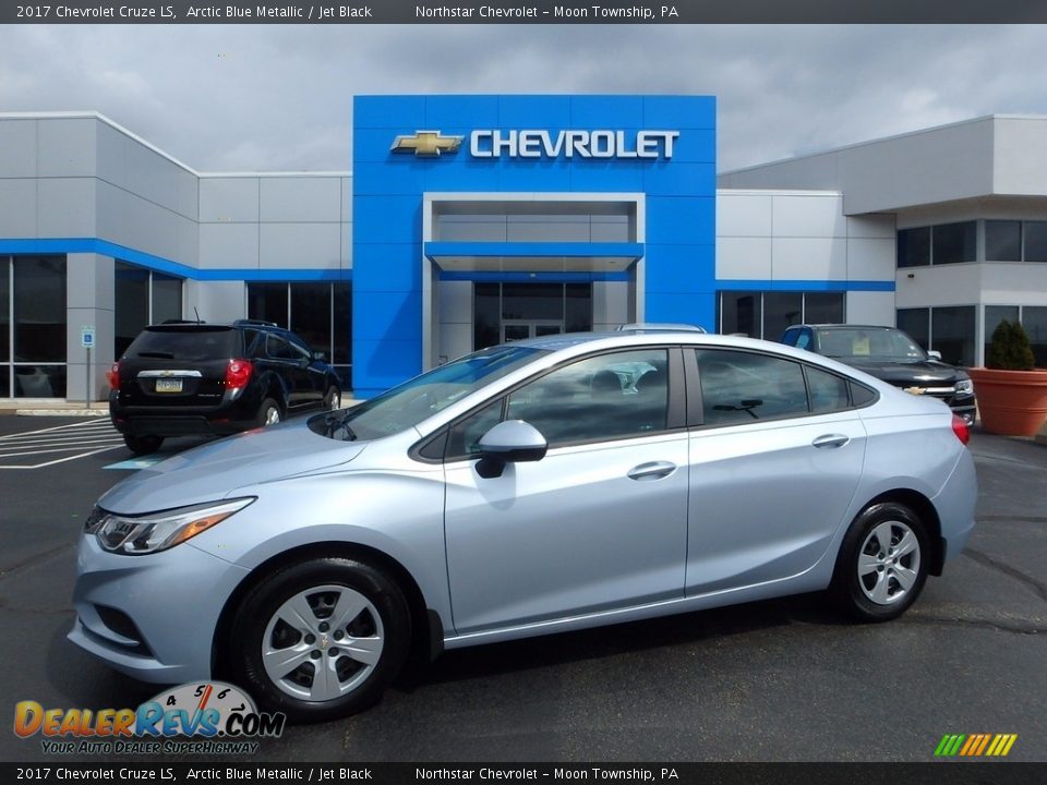 2017 Chevrolet Cruze LS Arctic Blue Metallic / Jet Black Photo #1