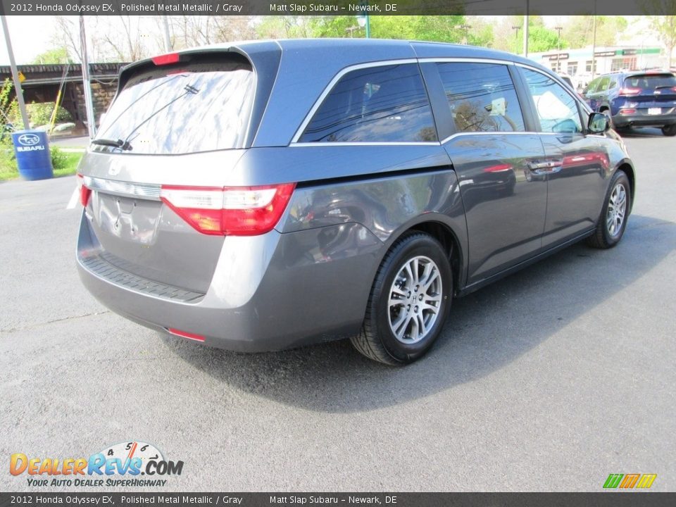 2012 Honda Odyssey EX Polished Metal Metallic / Gray Photo #6