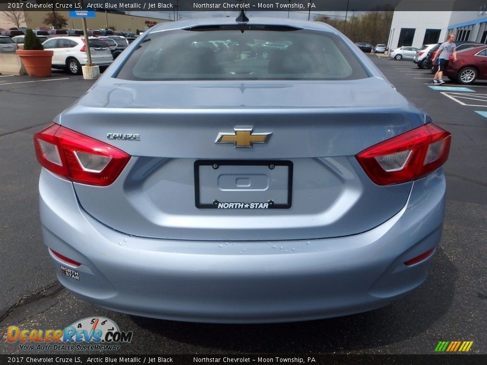 2017 Chevrolet Cruze LS Arctic Blue Metallic / Jet Black Photo #6