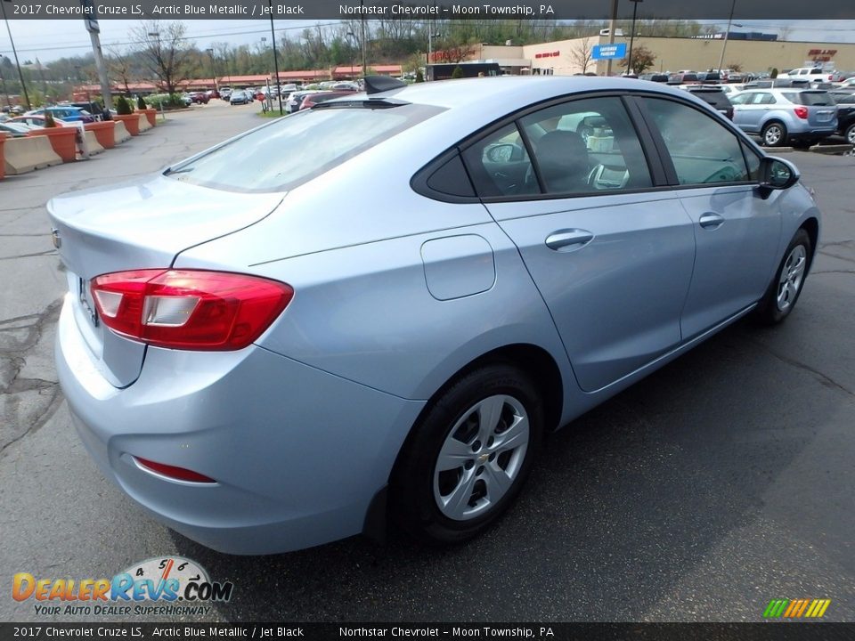 2017 Chevrolet Cruze LS Arctic Blue Metallic / Jet Black Photo #8