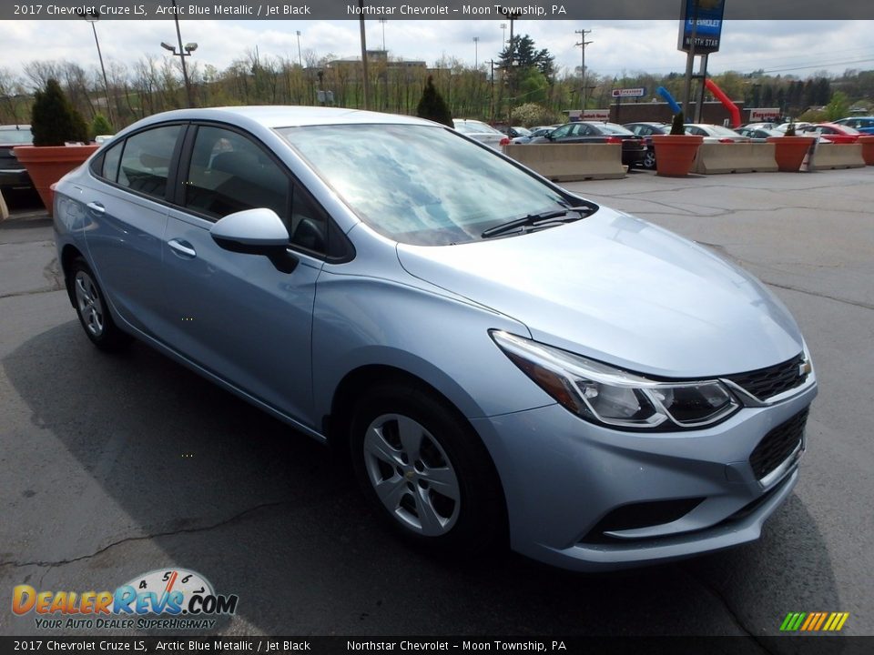 2017 Chevrolet Cruze LS Arctic Blue Metallic / Jet Black Photo #11