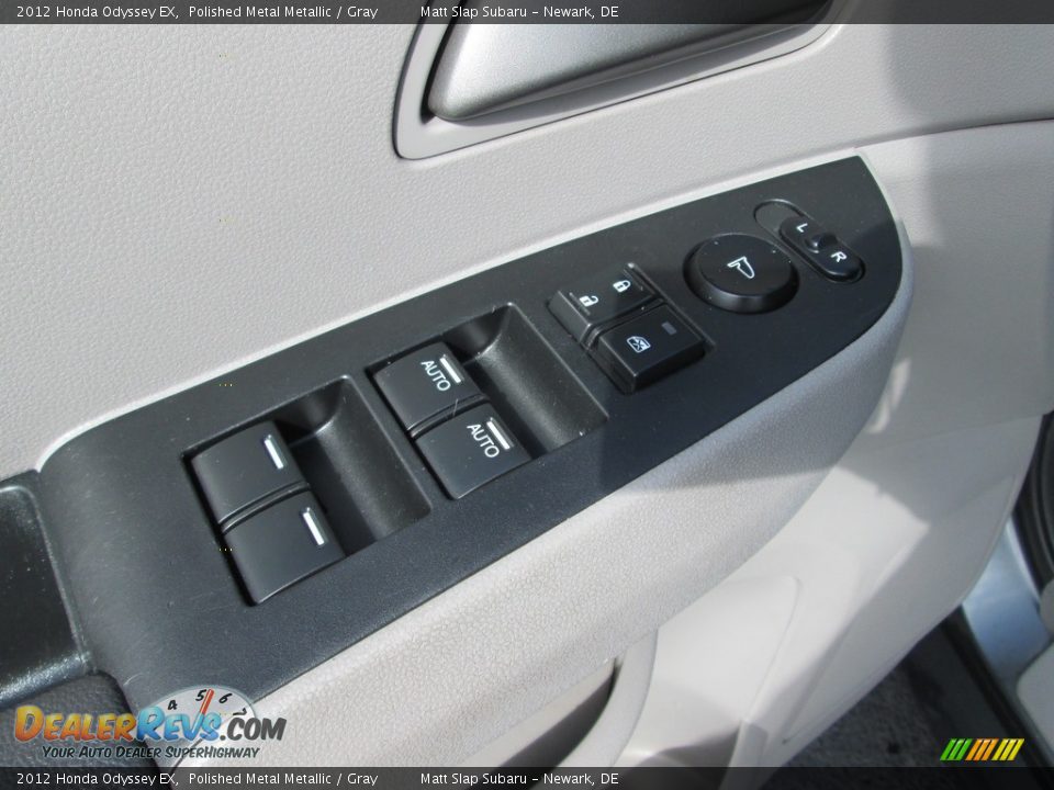 2012 Honda Odyssey EX Polished Metal Metallic / Gray Photo #14