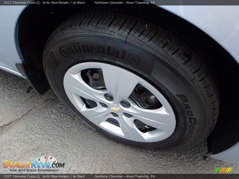 2017 Chevrolet Cruze LS Arctic Blue Metallic / Jet Black Photo #14