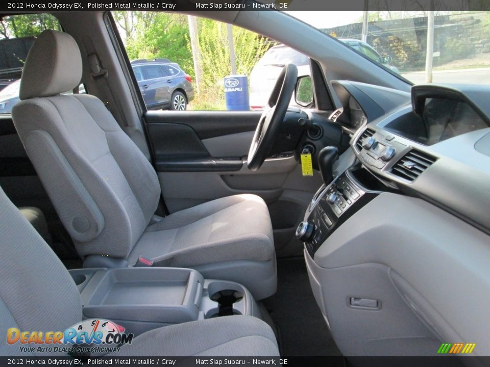 2012 Honda Odyssey EX Polished Metal Metallic / Gray Photo #16