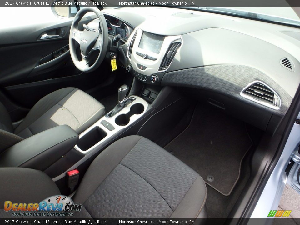 2017 Chevrolet Cruze LS Arctic Blue Metallic / Jet Black Photo #16