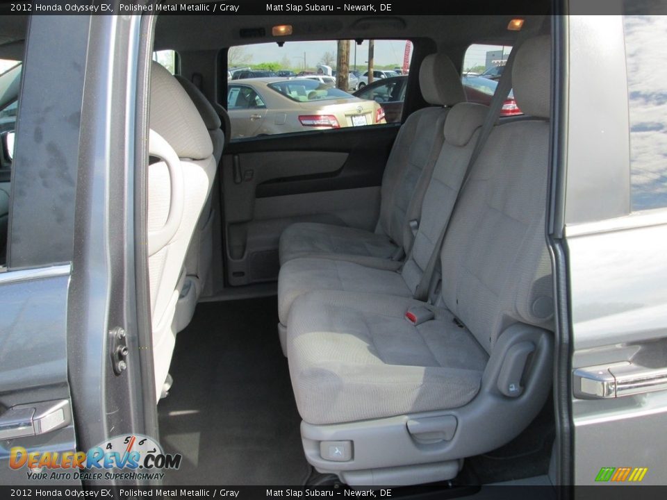 2012 Honda Odyssey EX Polished Metal Metallic / Gray Photo #20